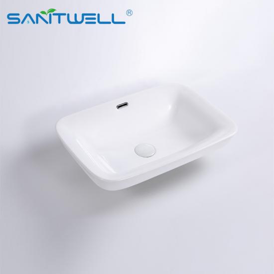 ceramic bathroom vessel sink