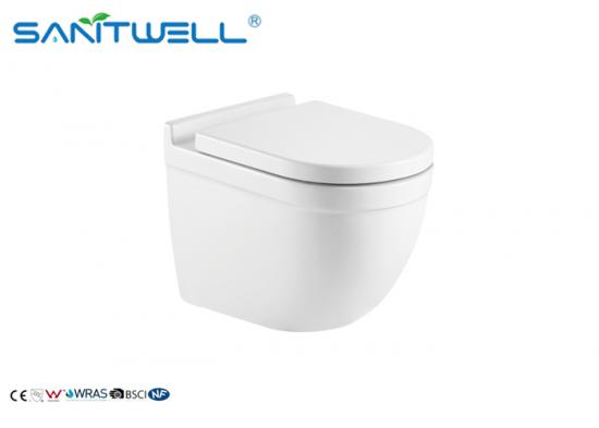 wall mounted toilet