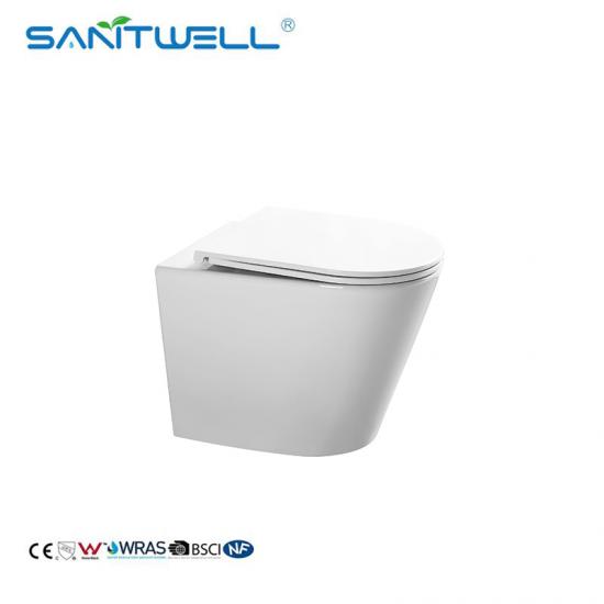 Floor Mounted toilet, white